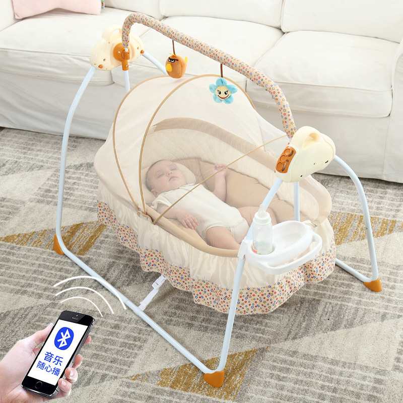 Baby Nursery Furniture - Smart Electric Baby Cradle Bed Electric