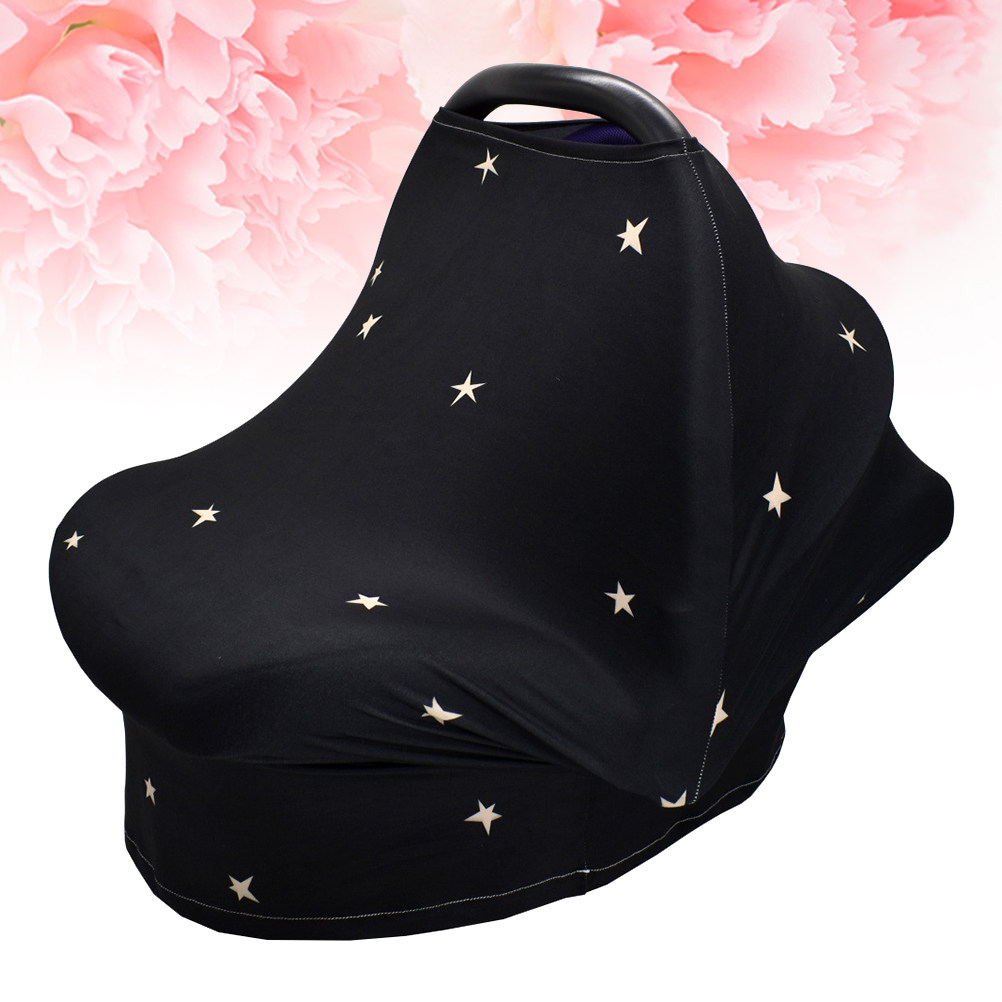 Nursing Cover Breastfeeding - Baby Car Seat Cover Star Sky