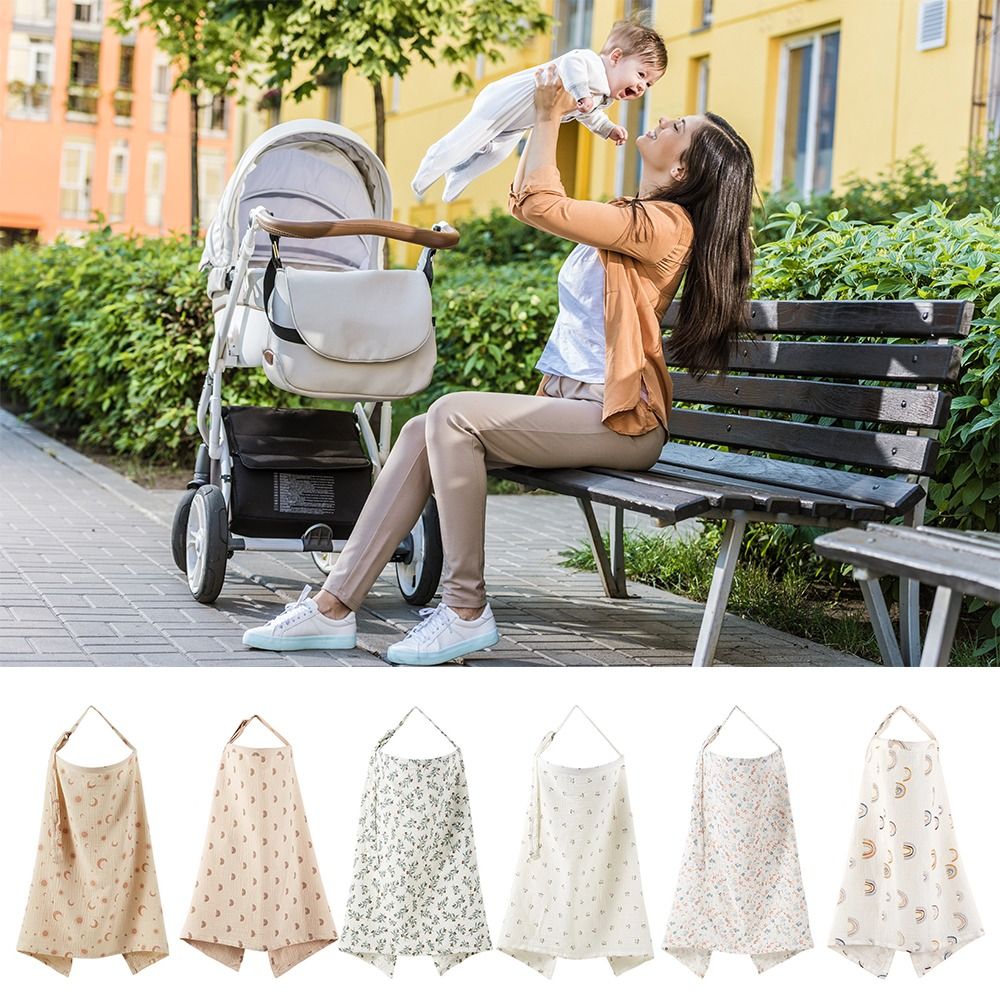 Nursing Cover Breastfeeding - with Arch Neckline Breastfeeding Nursing Cover