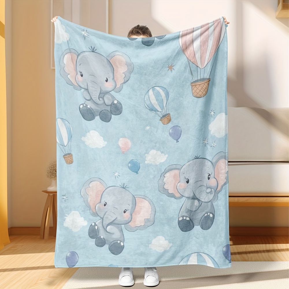 Adorable Baby Elephant Hot Air - Baby Nursery Elephant Theme recension och pris