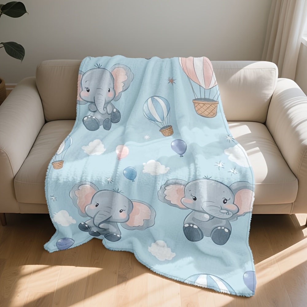 Adorable Baby Elephant Hot Air - Baby Nursery Elephant Theme recension och pris