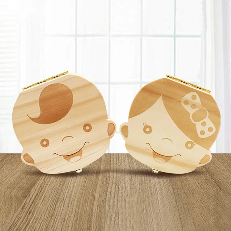 Baby Tooth Box Spanish/Dutch/F - Baby Keepsake Box recension och pris