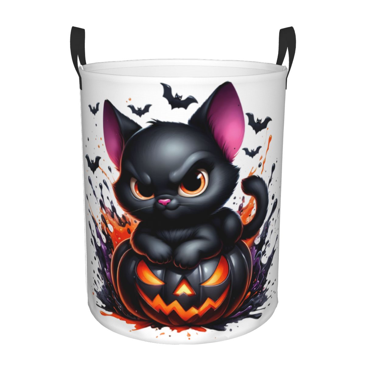 Halloween Black Cat Pumpkins L - Baby Nursery Hamper recension och pris