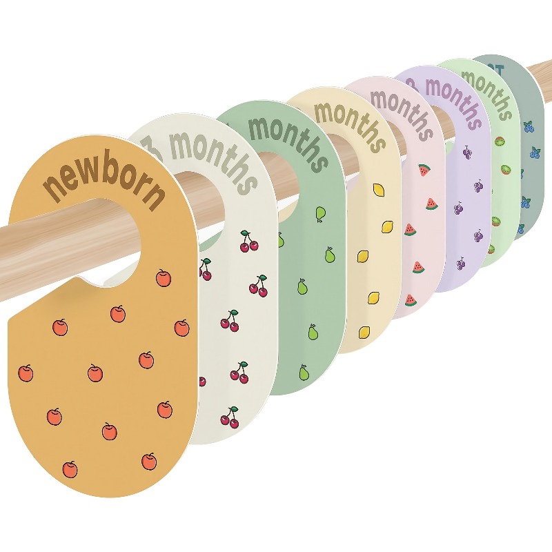 8pcs Baby Closet Dividers Nurs - Baby Nursery Wardrobe recension och pris