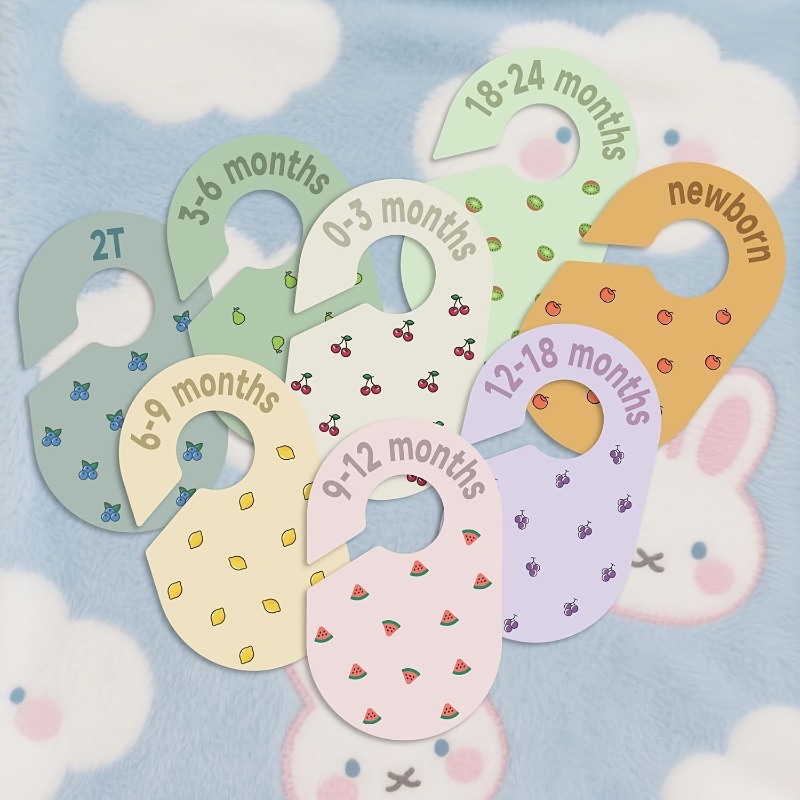 8pcs Baby Closet Dividers Nurs - Baby Nursery Wardrobe recension och pris