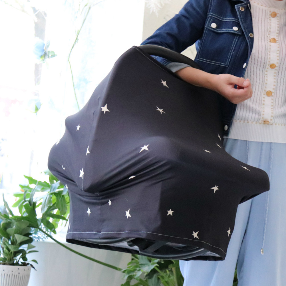 Baby Car Seat Cover Star Sky P - Nursing Cover Breastfeeding recension och pris