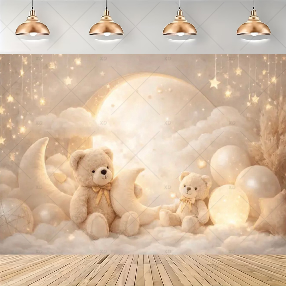 Teddy Bear Hot Air Balloon Bac - Baby Nursery Hot Air Balloon recension och pris
