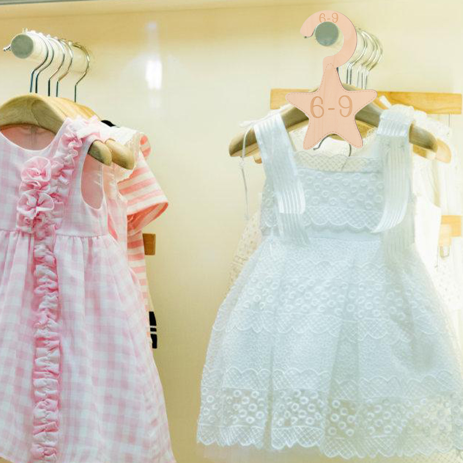 7Pcs Baby Clothes Closet Divid - Baby Nursery Wardrobe recension och pris