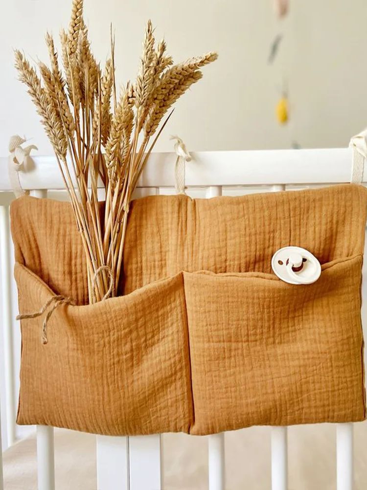 Baby Crib Organizer Cot Caddy  - Baby Nursery Uniform recension och pris