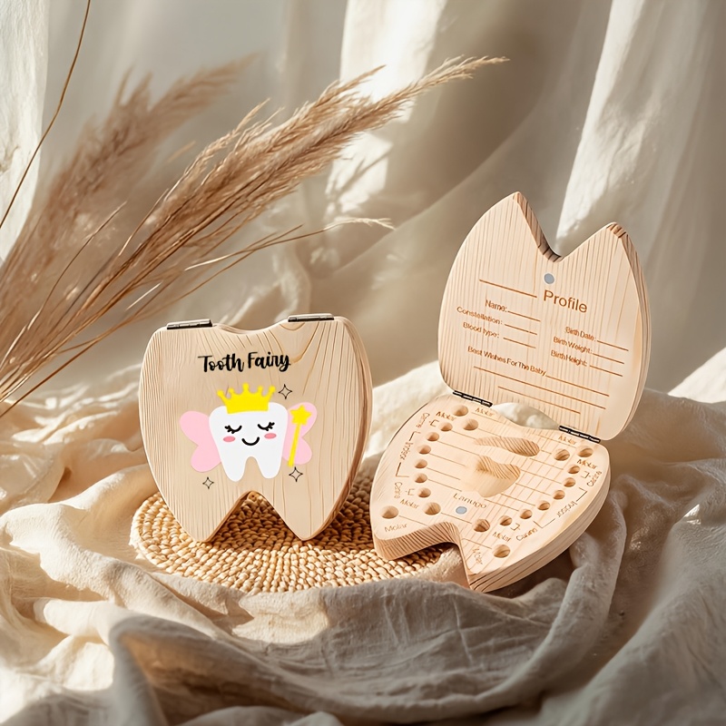 2D Wooden Tooth Fairy Keepsake - Baby Keepsake Box recension och pris