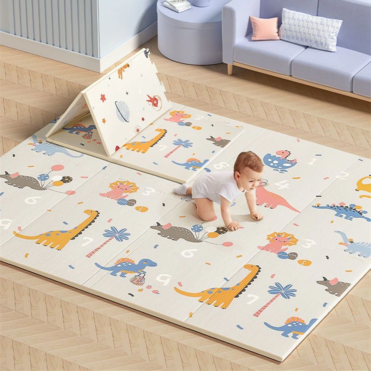 Non-Toxic Educational Foldable - Soft Rug Nursery recension och pris