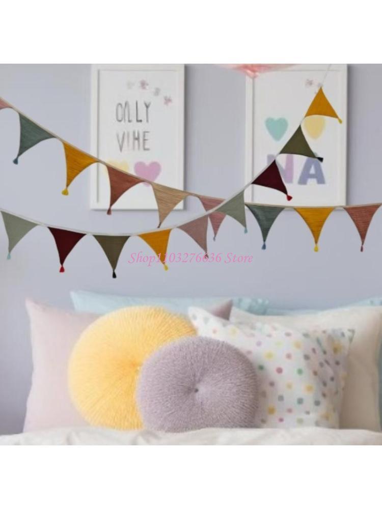 R6FD Soft Fabric Bunting Banne - Baby Nursery Gender Neutral recension och pris