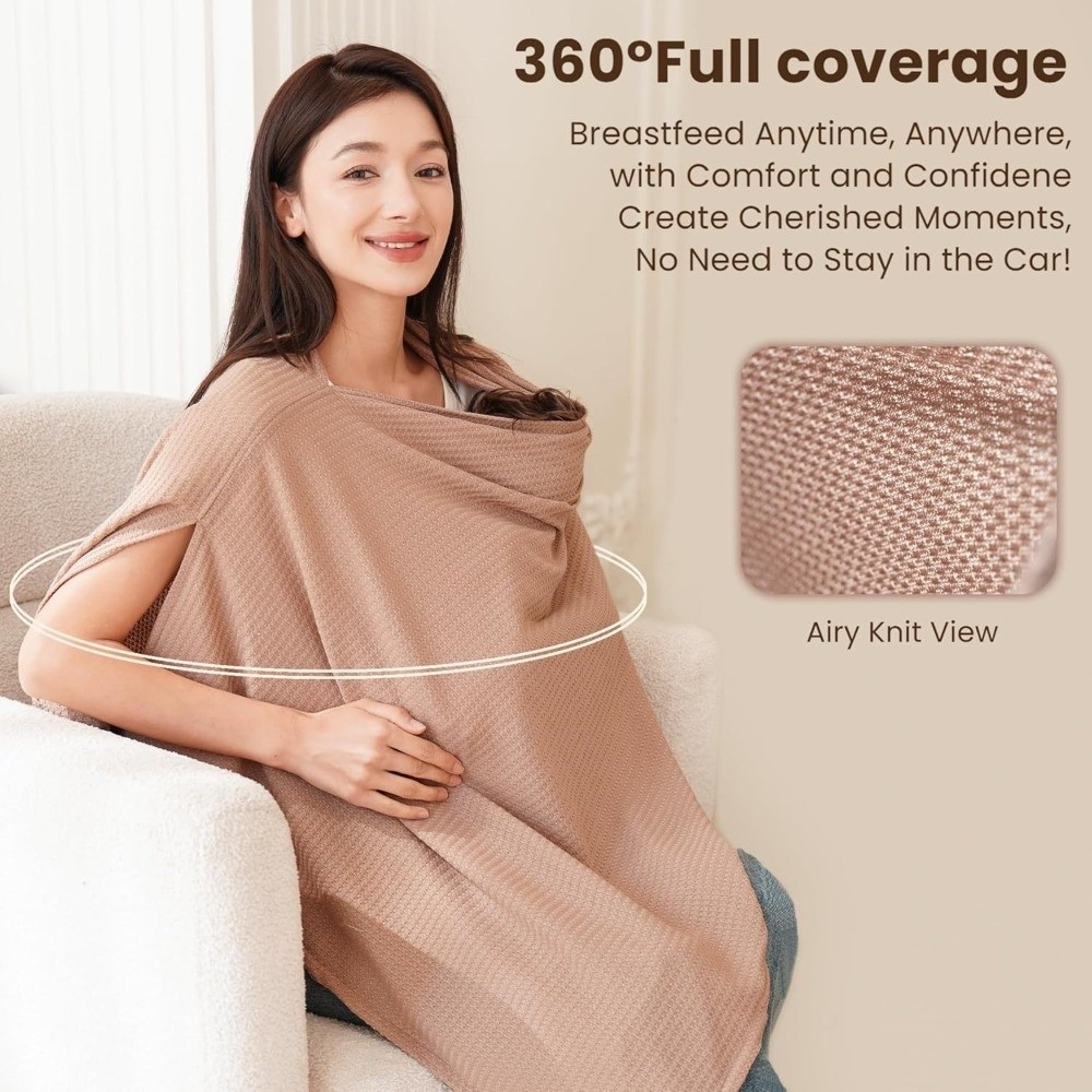 Soft Nursing Cover for Breastf - Nursing Cover Breastfeeding recension och pris