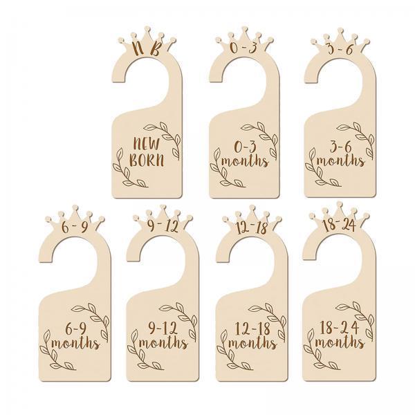 Baby Closet Dividers Wooden Wa - Baby Nursery Wardrobe recension och pris