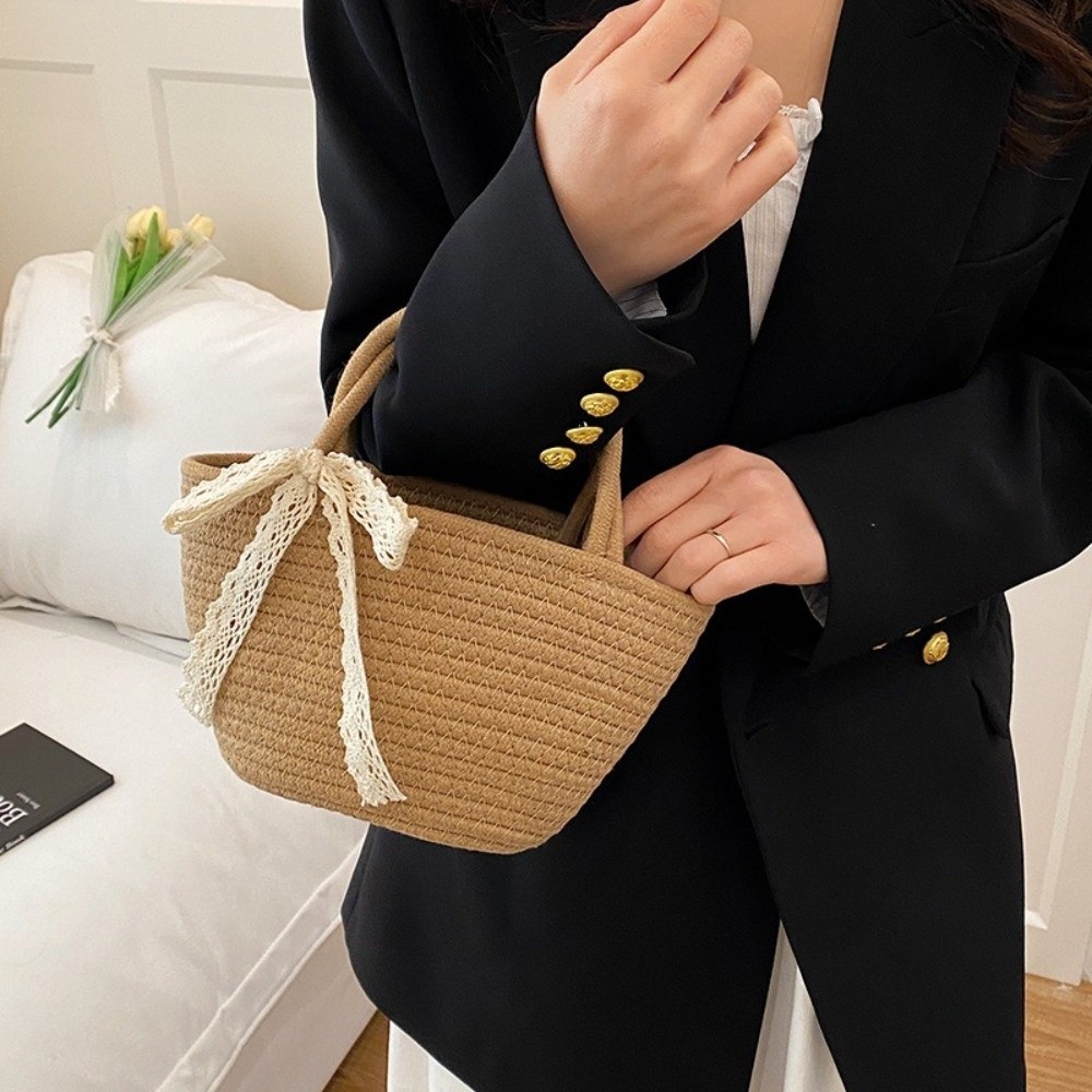 Fashion Cotton Thread Woven Co - Storage Basket Fabric recension och pris