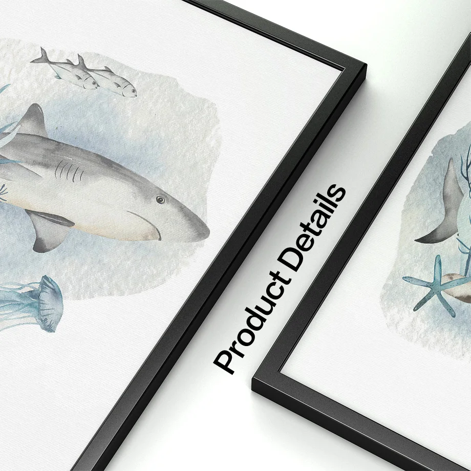 Posters And Prints Whale Fish  - Baby Nursery Images recension och pris