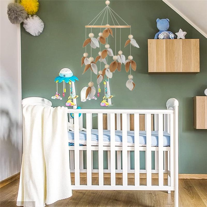 A84E-Boho Felt Cloth Mobile Fo - Baby Nursery Gender Neutral recension och pris