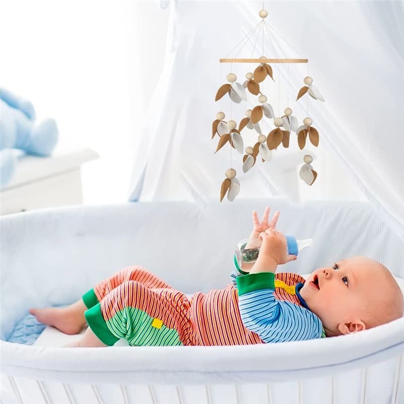 A84E-Boho Felt Cloth Mobile Fo - Baby Nursery Gender Neutral recension och pris