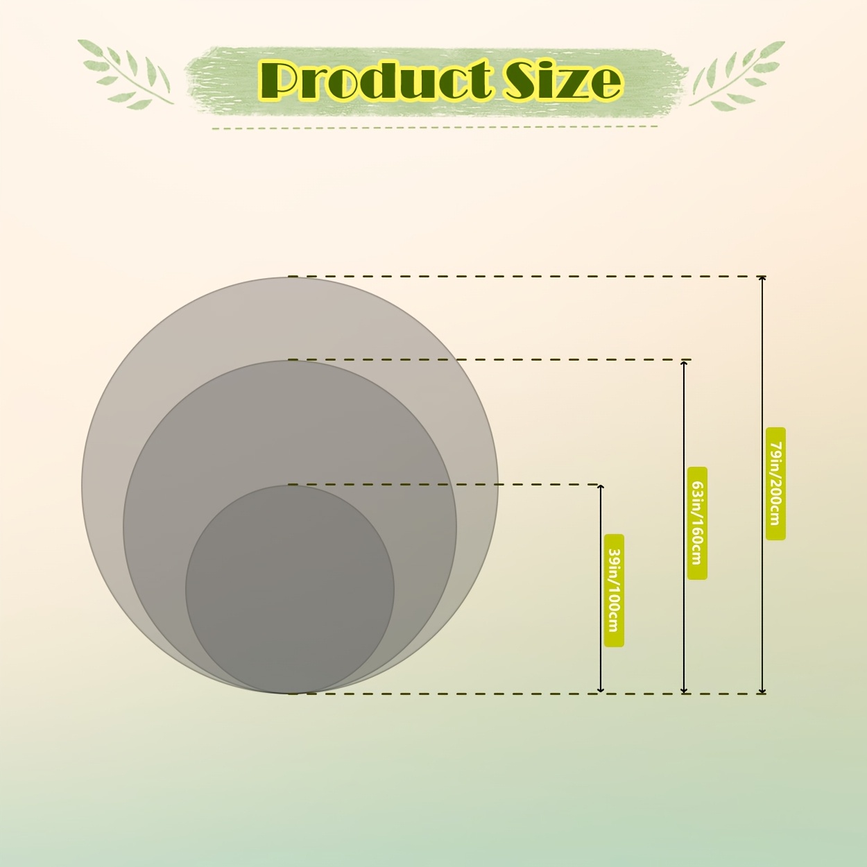 Kids Round Sun Rug Yellow Play - Soft Rug Nursery recension och pris