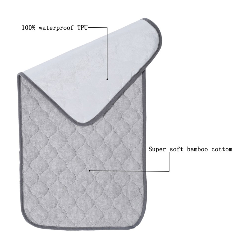 Baby Diaper Mat Waterproof Reu - Changing Table Topper recension och pris