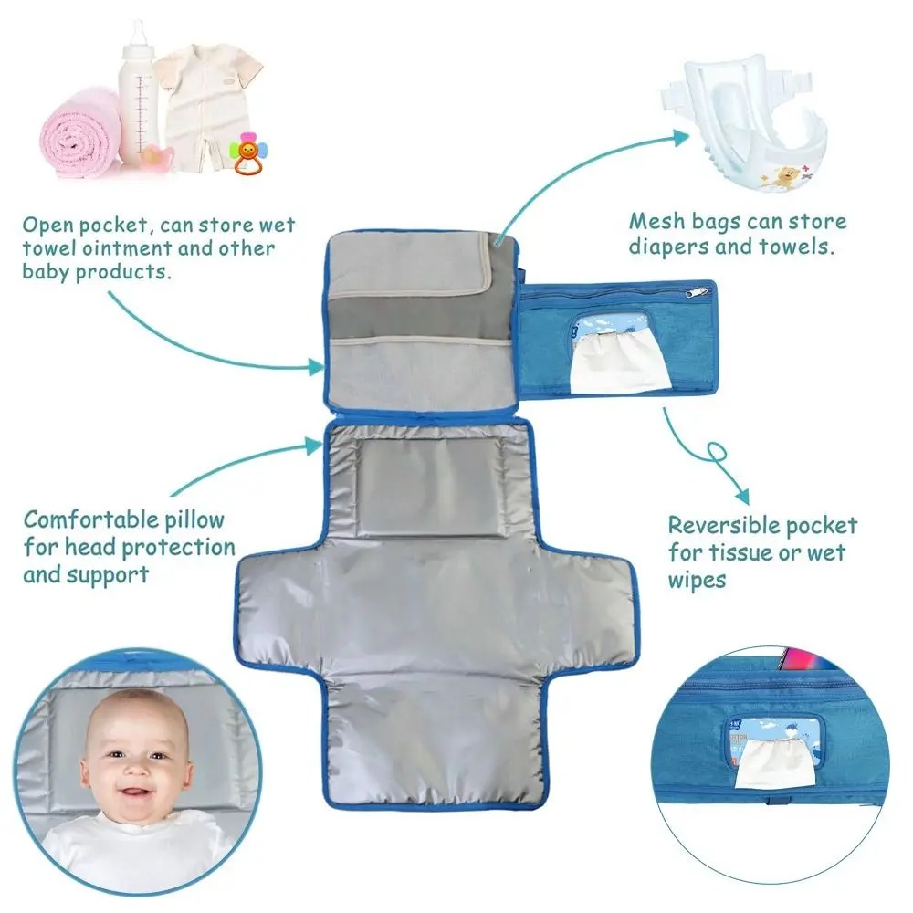 Portable Changing Pad for Baby - Changing Table Topper recension och pris