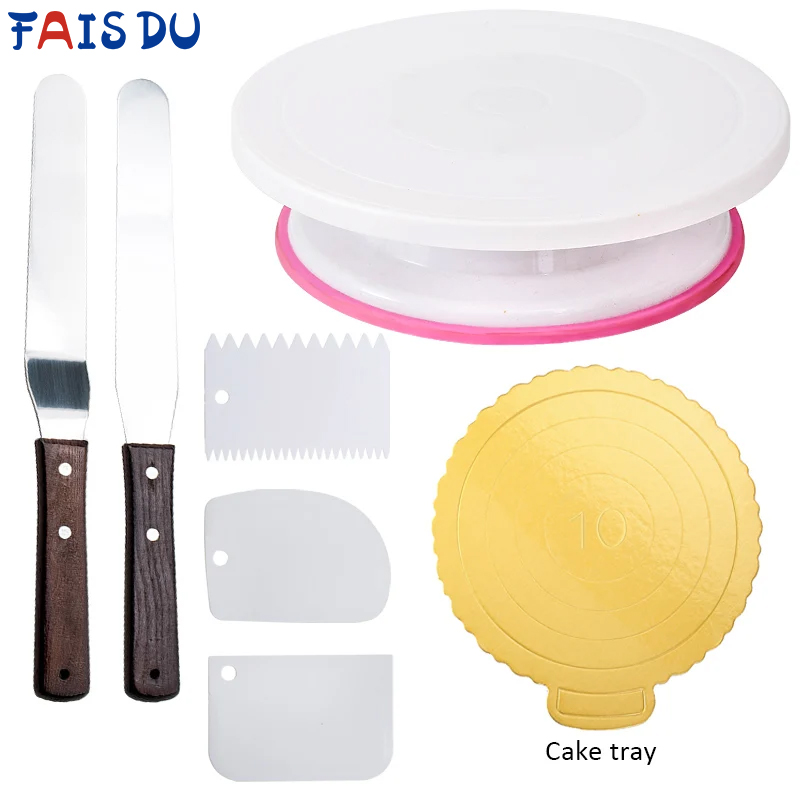 FAIS DU 6Pcs/Set Plastic Cake  - Changing Table Topper recension och pris