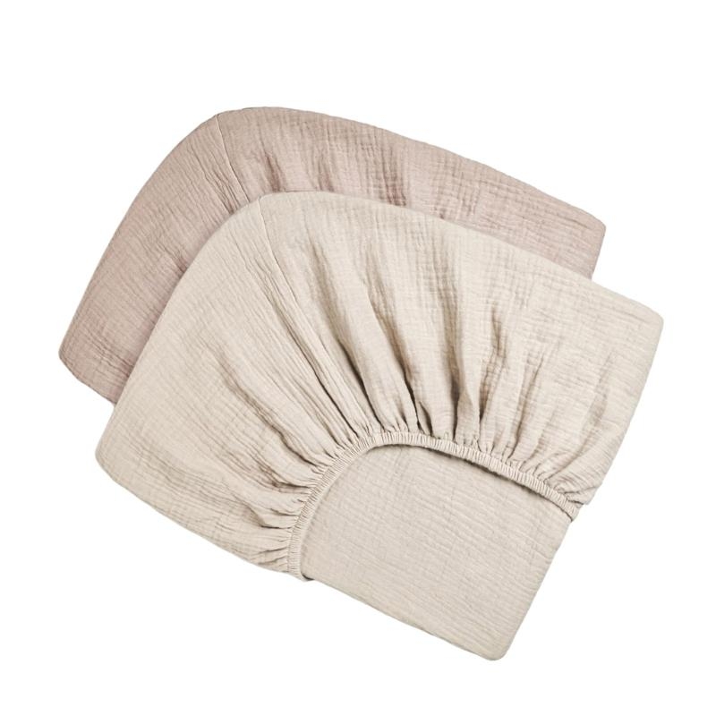 J15U 2Pcs Elastic Bassinet She - Baby Nursery Gender Neutral recension och pris