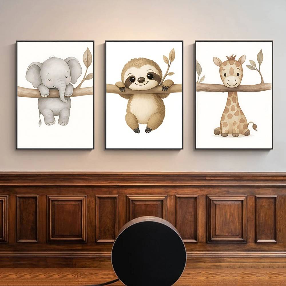 Neutral Boho Safari Baby Anima - Baby Nursery Gender Neutral recension och pris