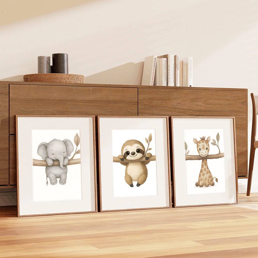 Neutral Boho Safari Baby Anima - Baby Nursery Gender Neutral recension och pris