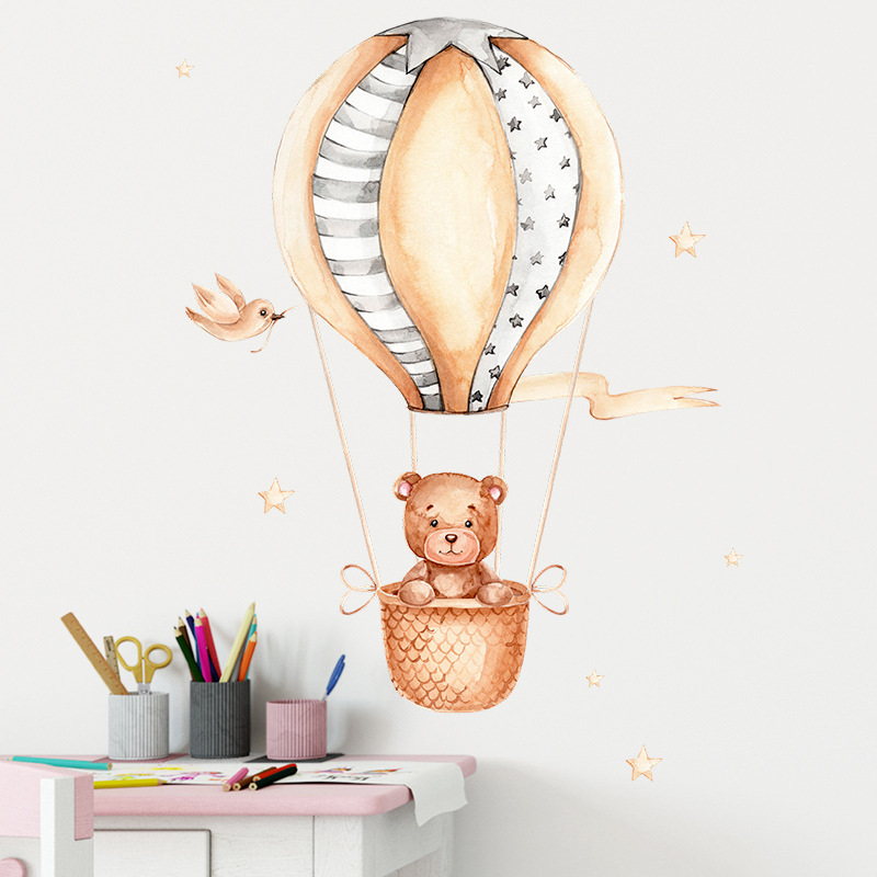 Little Bear Hot Air Balloon Wa - Baby Nursery Hot Air Balloon recension och pris