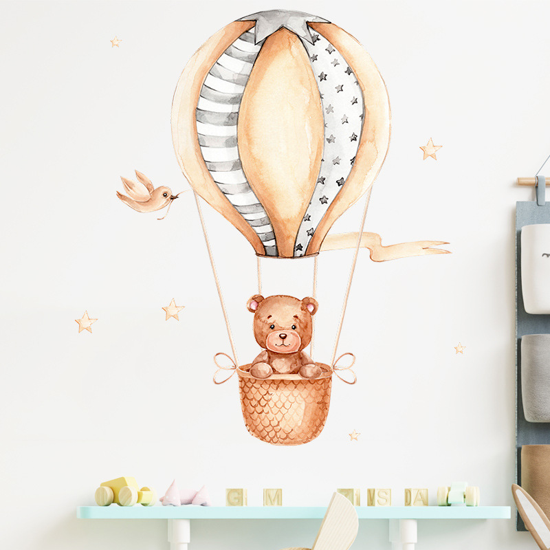 Little Bear Hot Air Balloon Wa - Baby Nursery Hot Air Balloon recension och pris