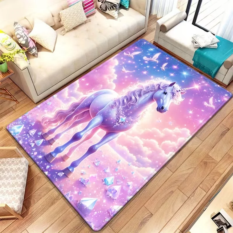 Magical Unicorn Pink Cloud Fan - Soft Rug Nursery recension och pris