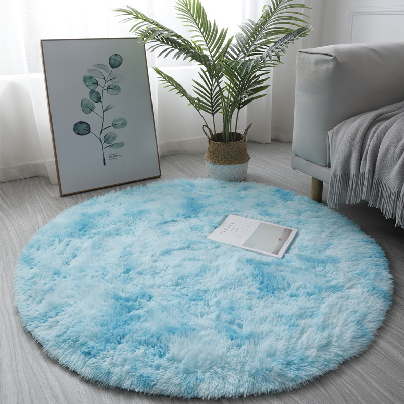 Super Soft Fluffy Round Rug Pl - Soft Rug Nursery recension och pris