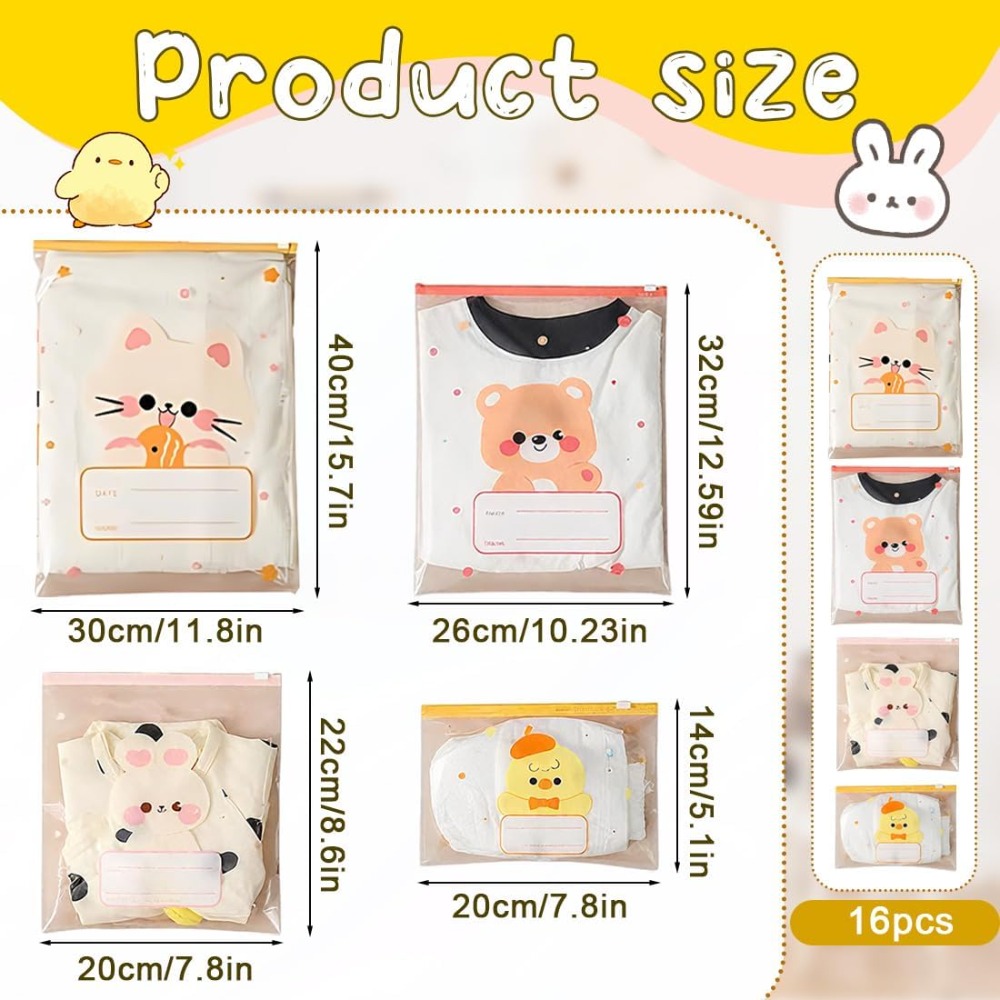5Pcs Cartoon Multi Size Baby C - Baby Nursery Uniform recension och pris