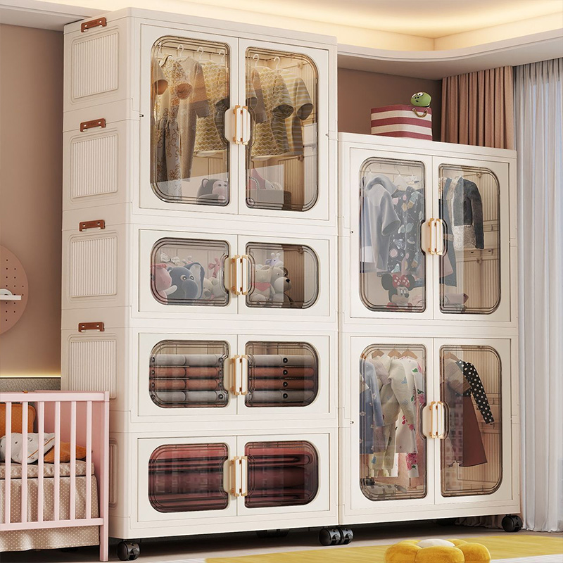 No-Install Foldable Baby Wardr - Baby Nursery Wardrobe recension och pris