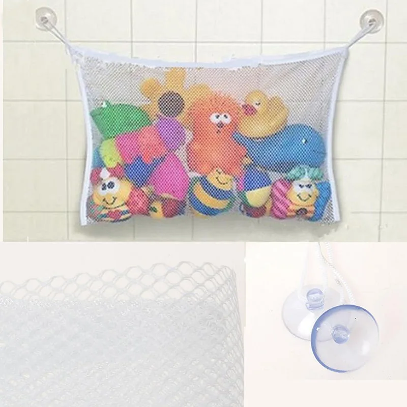 Baby Bathroom Mesh Bath Bag Ki - Storage Basket Fabric recension och pris