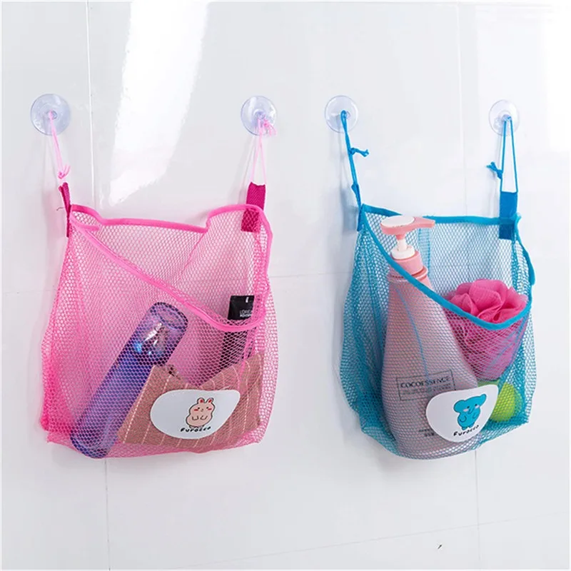 Baby Bathroom Mesh Bath Bag Ki - Storage Basket Fabric recension och pris