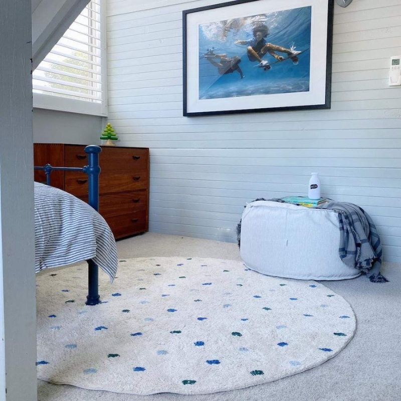 Dot Fluffy Carpet Living Room  - Soft Rug Nursery recension och pris