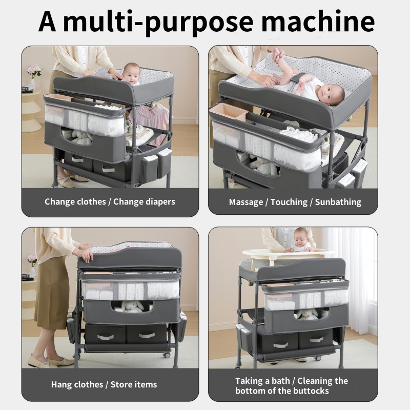 Multi-functional foldable with - Baby Nursery Wardrobe recension och pris