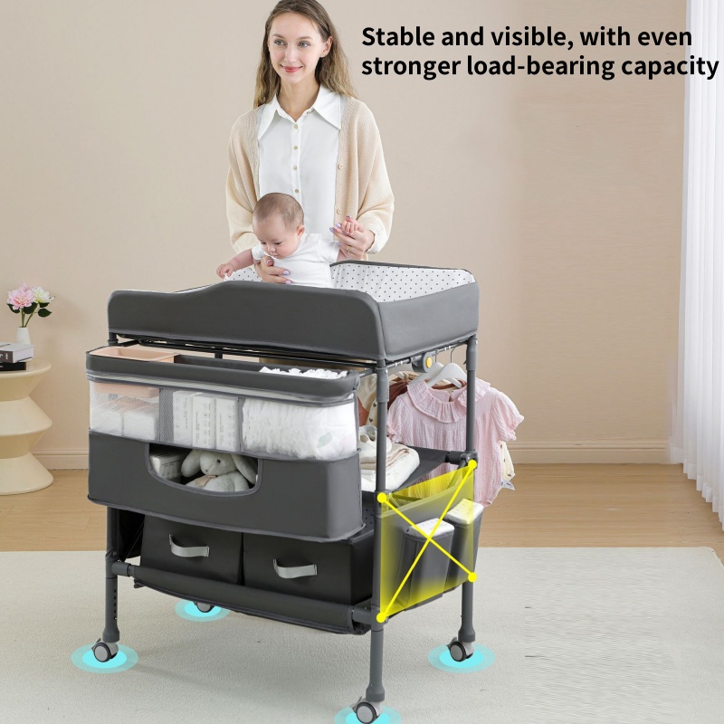 Multi-functional foldable with - Baby Nursery Wardrobe recension och pris
