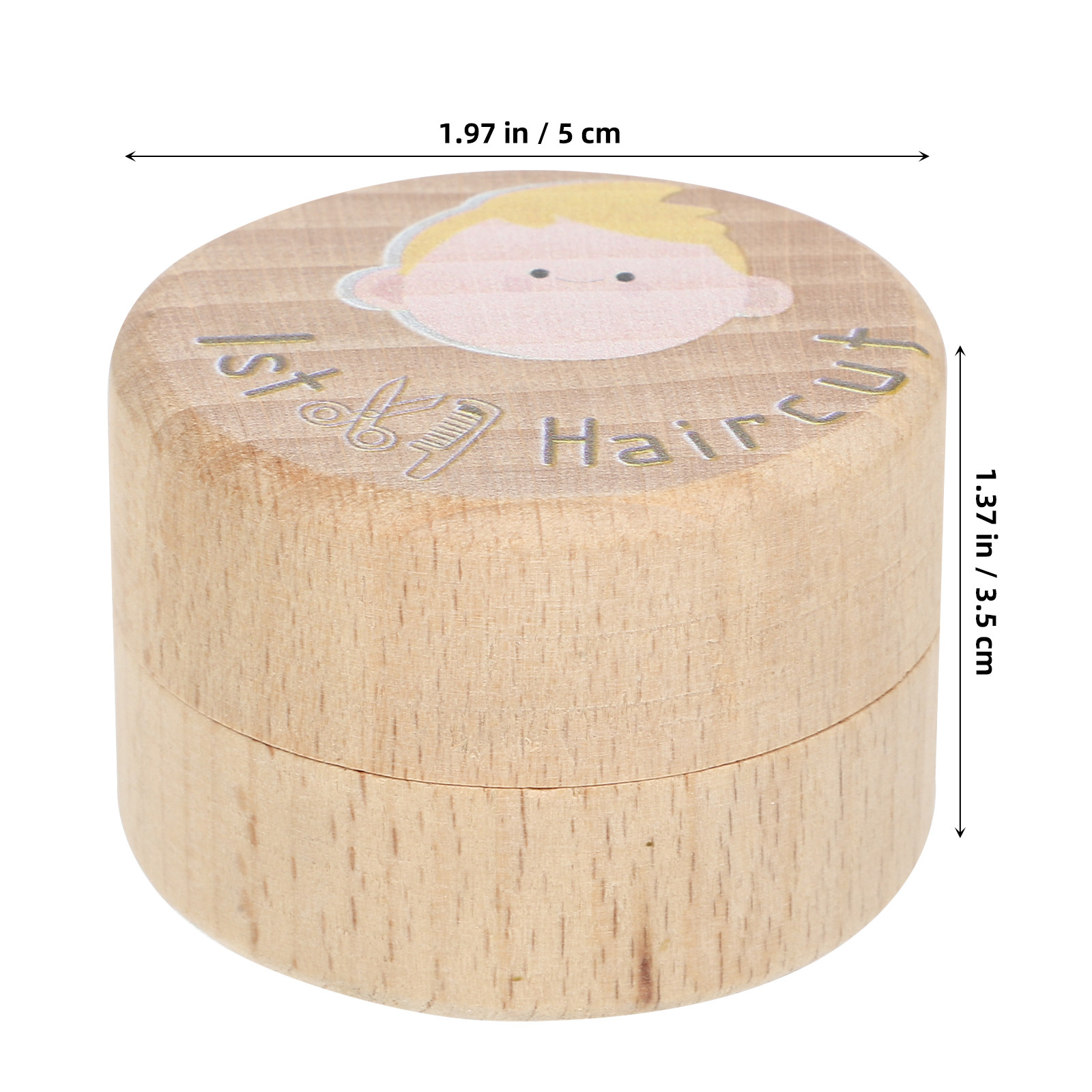 Wooden Baby Hair Keepsake Box  - Baby Keepsake Box recension och pris