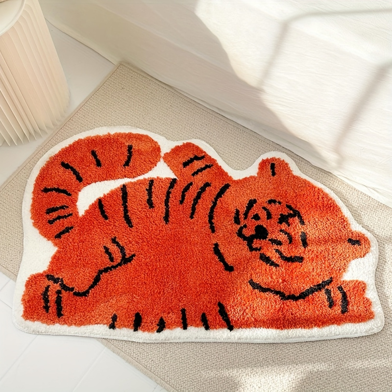 VIKAMA Kawaii Lying Cat Area R - Soft Rug Nursery recension och pris