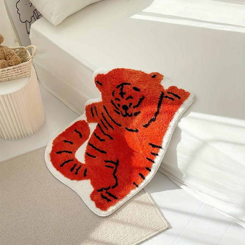 VIKAMA Kawaii Lying Cat Area R - Soft Rug Nursery recension och pris