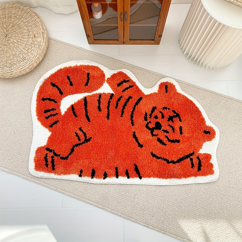 VIKAMA Kawaii Lying Cat Area R - Soft Rug Nursery recension och pris