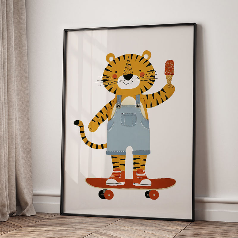 Funny Cartoon Animal Car Ballo - Baby Nursery Images recension och pris