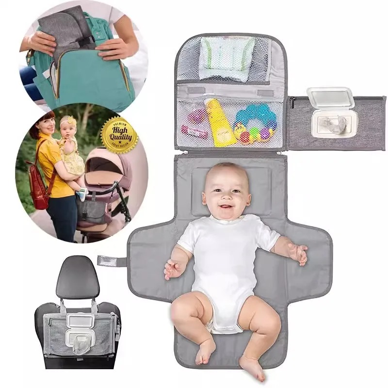 NEW Baby Diaper Pad Portable D - Changing Table Topper recension och pris