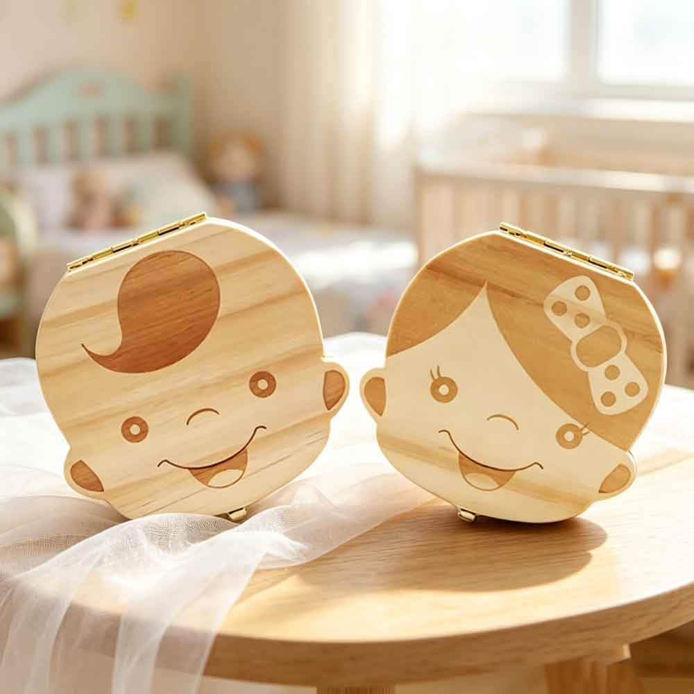 vvocci Storage Baby Tooth Box  - Baby Keepsake Box recension och pris