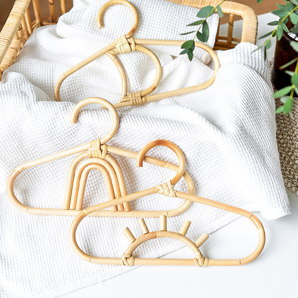 Rattan Baby Clothes Hanger Lig - Baby Nursery Wardrobe recension och pris