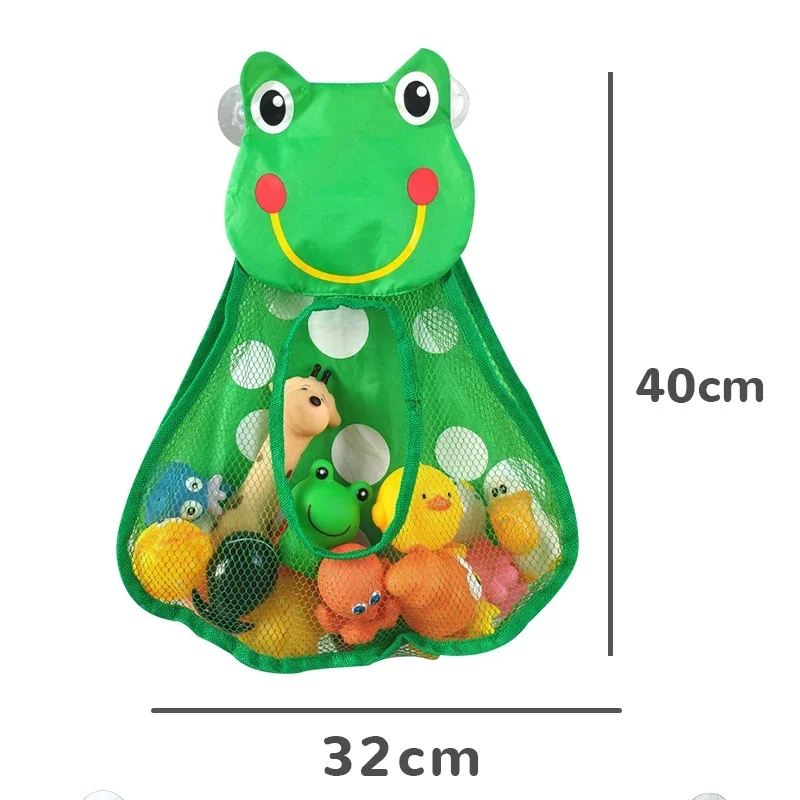 Baby Bathroom Mesh Bag Cartoon - Storage Basket Fabric recension och pris
