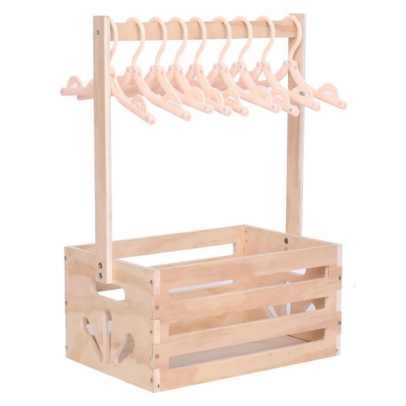 Wooden Baby Shower Gift Basket - Baby Nursery Hamper recension och pris